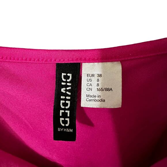 Divided womens's dress size 8 pink a-line - Picture 2 of 8